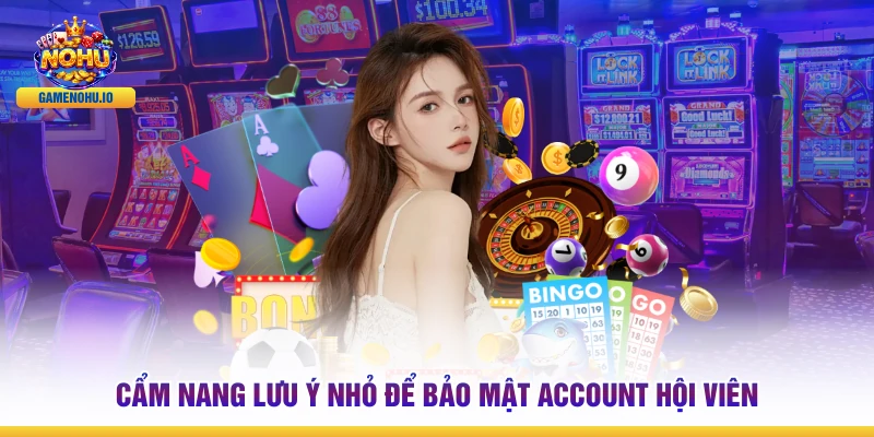 Cẩm nang lưu ý nhỏ để bảo mật account hội viên